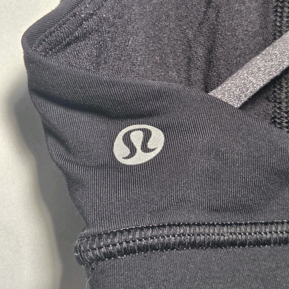 Lululemon Free‎ To Be Serene Bra *High Neck Black SIZE 6 No Padding - Picture 5 of 8